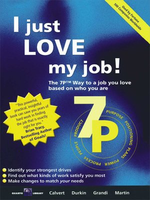 cover image of I Just Love My Job!